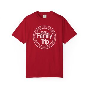 Family Trip T‑Shirt Thick shirt